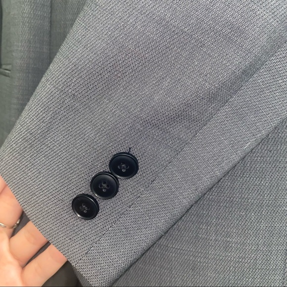 DKNY Kids Gray Blazer and Pants Set Like New - Picture 8 of 14